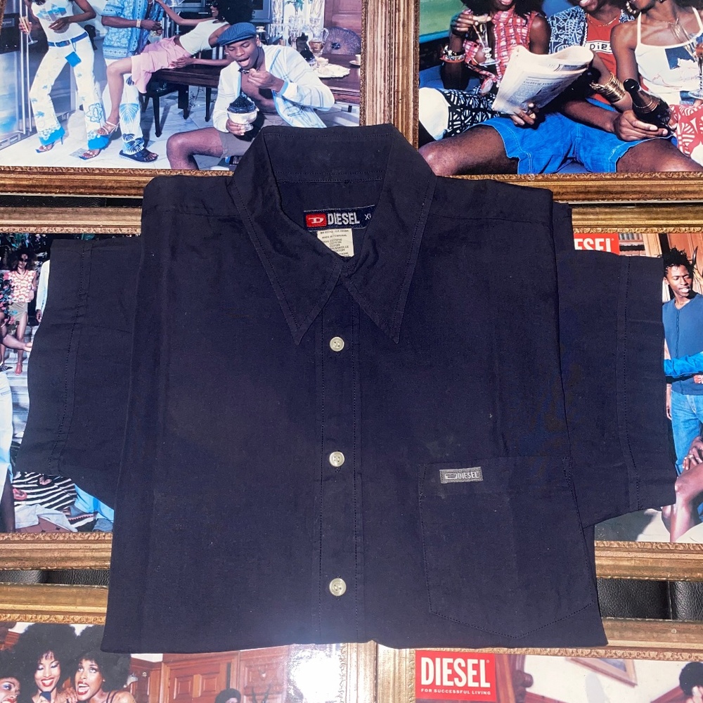 Diesel 90’s Vintage Style Lab Shirt Sz XL
